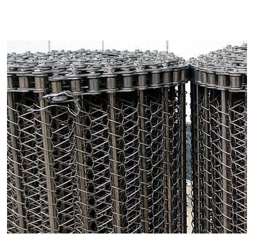 Stable Mesh 304 Stainless Steel Hinged Balanced Spiral Mesh Conveyor Belt for ...