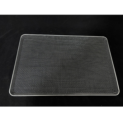 Metal stainless steel Wire Baking Tray Square Untuk Pengeringan BBQ Grill
