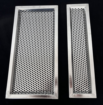 Perforated Baking Pan Aluminium Tray Sheet Sheet Untuk Mengeringkan Memasak