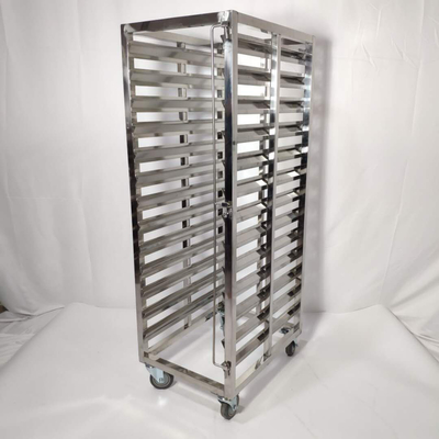 Peralatan dapur Piring stainless steel Trolley Makanan 40*60 Baking Oven Tray Trolley