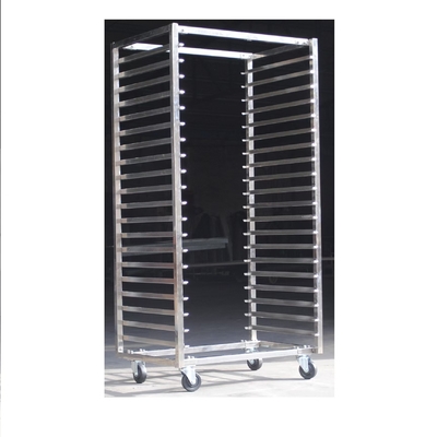 Acciaio inossidabile alluminio acciaio 20 strati scaffalatorio pasticceria vassoio scaffalatorio carrello 40x60