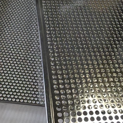 304 Rust Free Stainless Steel Metal Perforated Baking Tray Mesh Dengan Ukuran Disesuaikan