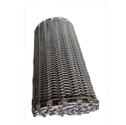 304 stainless steel Wire Mesh Conveyor Belt Untuk Panggang Pengeringan