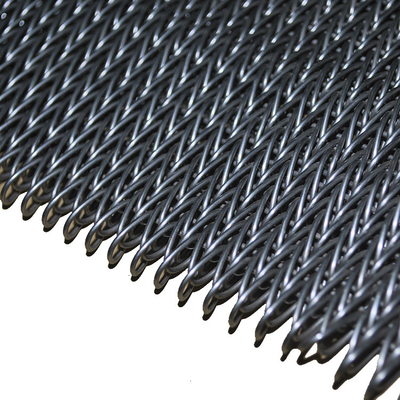 Komposisi Seimbang Ss Wire Mesh Conveyor Belt Dengan Pinggir Las Untuk Industri Makanan
