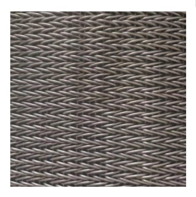 Compound Wire Balance Weave Herringbone Conveyor Belt Untuk Baking Biscuit