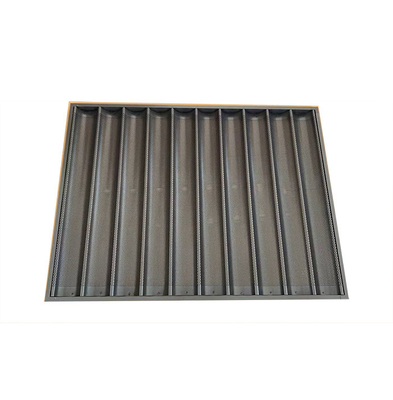 Non Stick Perforated Aluminium Baking Tray French Long Bread Baking Mold Pan