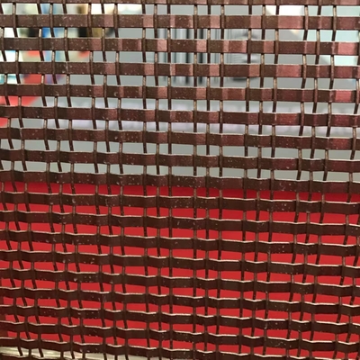 Twill Weave Dekoratif Metal Mesh Screen Stainless Steel Wire Net