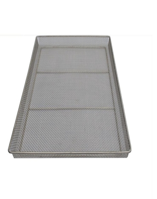 304 316 Tray Wire Mesh Crimped stainless steel untuk pengeringan dan dehidrasi