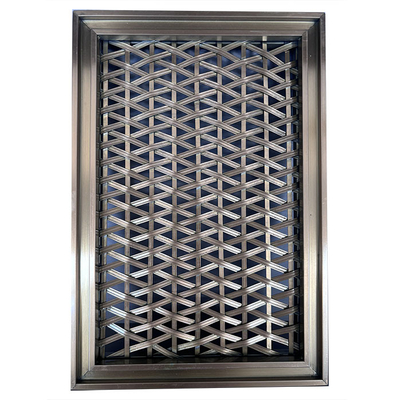 Customized stainless steel dekoratif arsitektur mesh untuk lantai kisi-kisi dan pintu kabinet