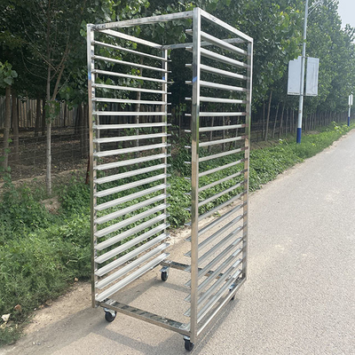 15/16/30/32 Tray Tray stainless steel Trolley untuk baking