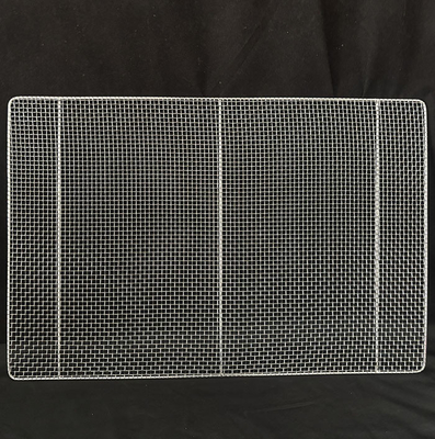 Custom Size stainless steel Wire Mesh Baking Tray Untuk pendinginan