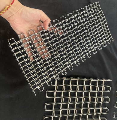 Stainless Steel 304 Metal U-shaped Conveyor Belt Great Wall Mesh