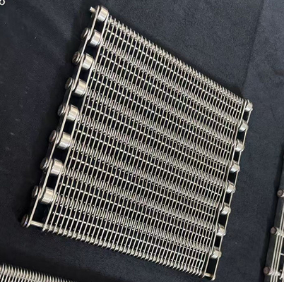 304 Stainless Steel Wire Mesh Conveyor Belt 50KG Load for Baking Ovens