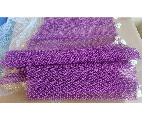 Aluminum Decorative Wire Mesh Stainless Steel Spiral Woven for Architectural Decoration
