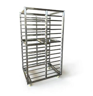 Stainless Steel Bakery Tray Rack Trolley for Hotel Restaurant Kitchen